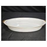 Oven to Table White Oval Cookware