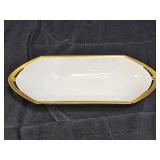 Vtg MZ Althrohau Porcelain Oval Serving Dish