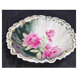 Weimer Rose & Gold Porcelain Serving Bowl