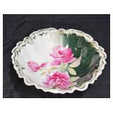 Weimer Rose & Gold Porcelain Serving Bowl