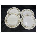 Four Royal Doulton Larchmont Dinner Plates