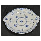 Vintage Royal Copenhagen Round Blue Dish