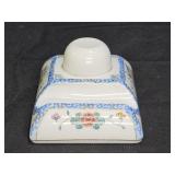 RC Hand Painted Nippon Porcelain Ink Well