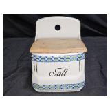 Vintage Victoria China Salt Box