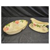 Franciscan Desert Rose Gravy Boat & Divided Veg