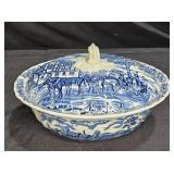 Myott Royal Mail Stagecoach Round Serving Bowl