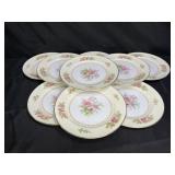 9 Noritake Empire 6.5" Bread Plates