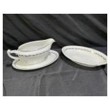 Heinrich H & C Gravy Boat & Relish Bowl