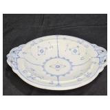 Vintage Royal Copenhagen Round Blue Dish