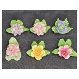 Royal Adderley & Coal Port Porcelain Card Holders