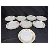 8 Noritake Empire Saucers