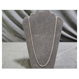 Sterling Silver Rope Chain Necklace