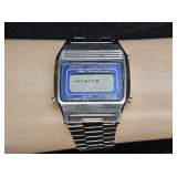 Vtg Seiko Alarm Chronograph Wrist Watch