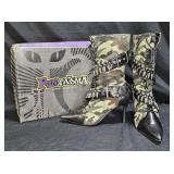 Funtasma Green Camo 4" Stiletto Boots