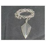 Sterling Silver Arrow Head Necklace