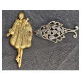 Before&After Taxes Brooch & Best Fish Pin Pendant