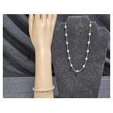 Jordan Sterling Necklace & Napier Bracelet