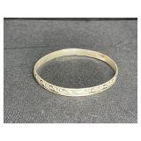 Vintage Danecraft Sterling Silver Bangle Bracelet