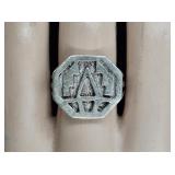 Sterling Silver Signet Ring