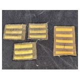 WWII US Army Service Bars Patches