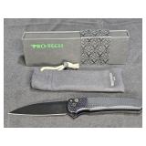 NIB Pro-Tech Malibu Flipper LTD 5336 Black Knife