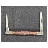 Vintage Camillus 49 Derlin Tuxedo Knife - NY USA