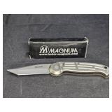 Boker Magnum 008, Large, Tanto Point, Plain Edge