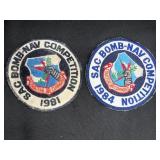 2 US Air Force Bomb-Nav-Competition Patches