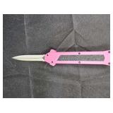 Pink AKC OTF Automatic Knife