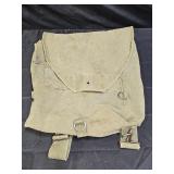 Vintage WWII Military OD Green Haversack