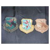 3 US Air Force Strategic Air Command Patches