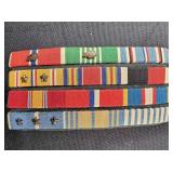 Stack of Likely WWII & Korea Army Service Ribbons