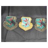 3 US Air Force Strategic Air Command Patches
