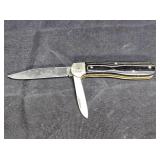 Hubertus Pen Blade Release Micarta Knife