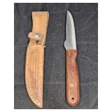 Herters Knife with Leather SHeath