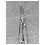 Tanto Extreme Black Tactical BUtterfly Knife