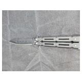 Matte Black Butterfly Knife