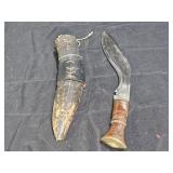 Late 19th Century  Napalese Gurkha Kukri Knife