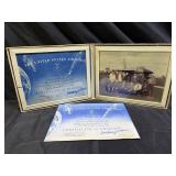 2 US Air FOrce Certificate of Training with Photo