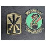 2 US Air Force Patches - SRS Cobra Ball Patch
