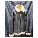 Airfoce B-3 Flyerï¿½s Bomber Sheepskin Leather