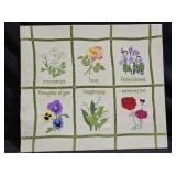 Embroidered Inspirational Flowers Julie Eisenhower