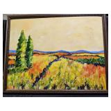 Large Scale Colorful Impressionist Landscape