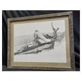 "Study for April Wind" Print by Andrew Wyeth