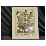 Vintage Robert Gurber "December" Lithograph