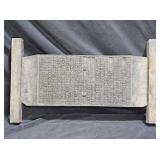 Antique Asian Woodblock Printing Plate