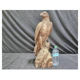 Vintage Large Red Mill Resin American Bald Eagle