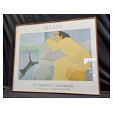 Signed Hawaiian Celebration Bishop Museum Print