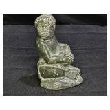 Vintage African Carved Soapstone Figurine
