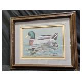 L.E. Duck on Water Print by Judson Green Williams